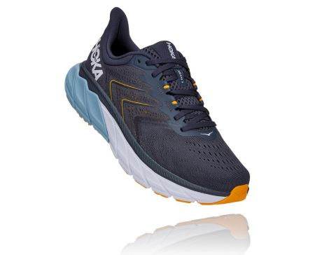 Hoka Arahi 5 Supportive - Adidasi Training Barbati Albastri / Albastri | RO-dnoaWuT